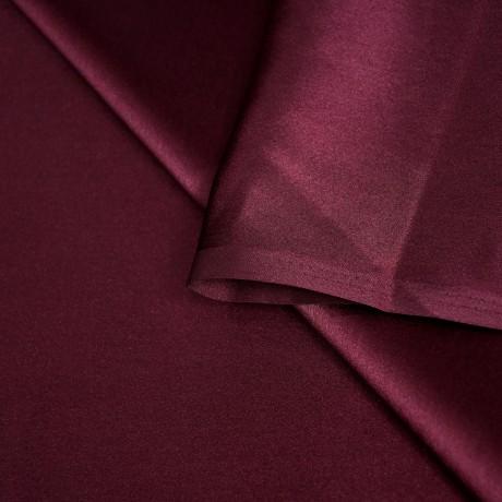 Maroon Colour Poly Satin Fabrics